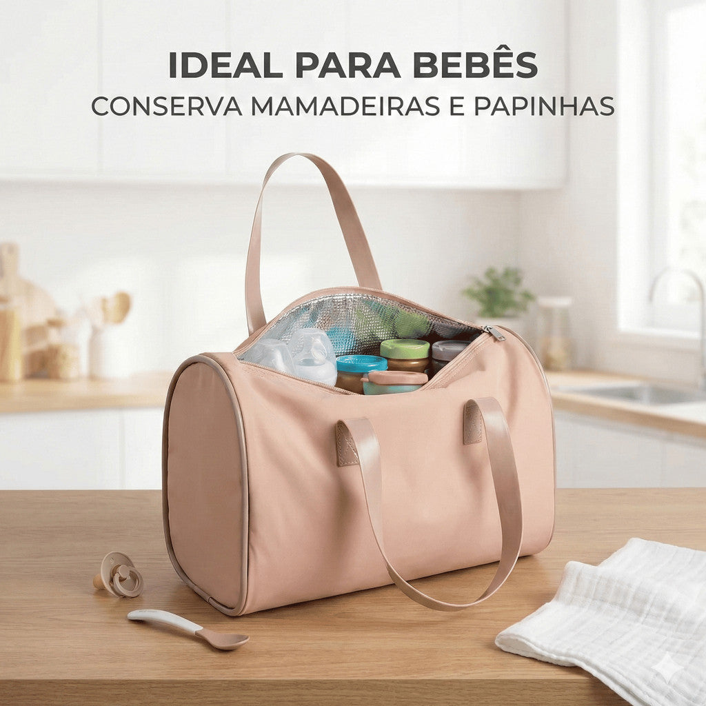 Bolsa Térmica Baú Impermeável e Resistente Conservação de Alimentos - P e G