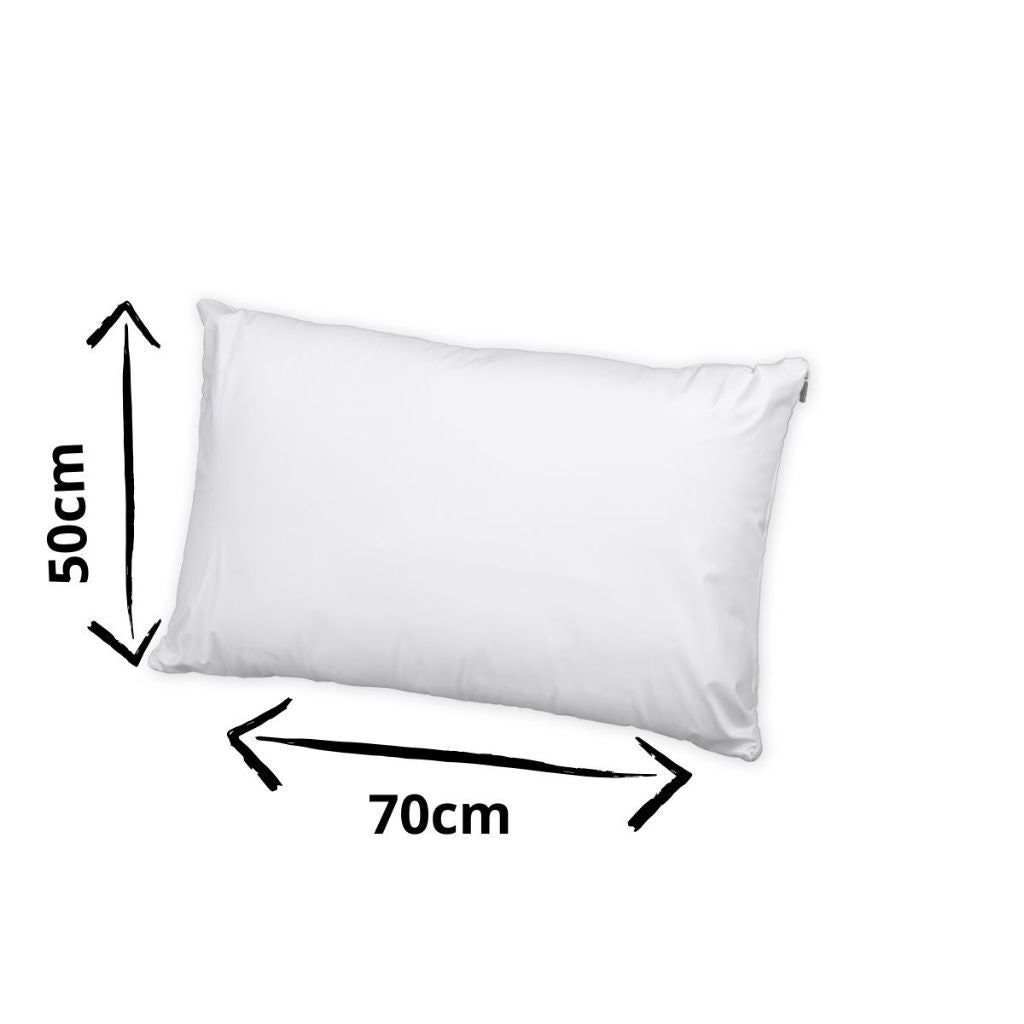 Capa de Travesseiro Protetor Siliconizado Impermeável Antialérgico 70x50cm