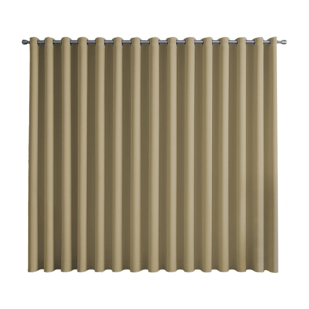 Cortina Basic Blackout Tecido Corta Luz 3,00x2,50m para Varão Simples 2m