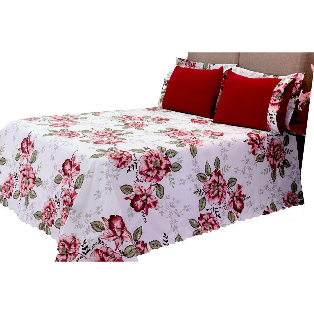 Kit 3 Pçs Cobre Leito Colcha Casal Queen Bel