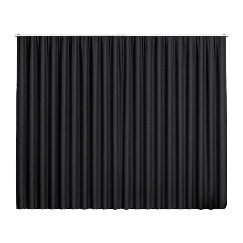 Cortina Basic Blackout Tecido Corta Luz 6,00x2,70m para Trilho Suiço 5m