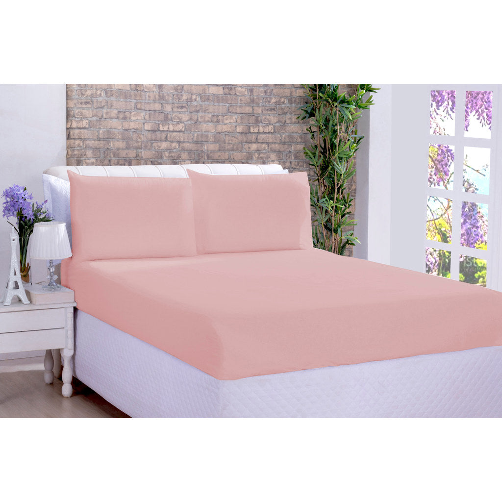 Lençol Avulso com Elástico Casal Queen Microfibra Liso