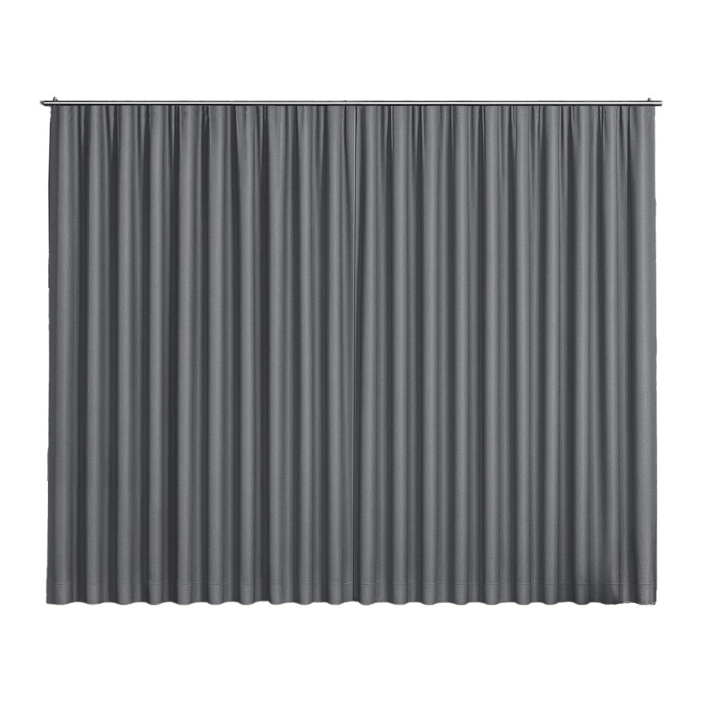 Cortina Basic Blackout Tecido Corta Luz 6,00x2,70m para Trilho Suiço 5m