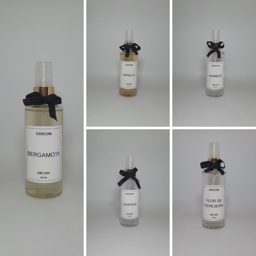 Home Spray Classic 120ml Aroma Premium para perfumar ambientes internos