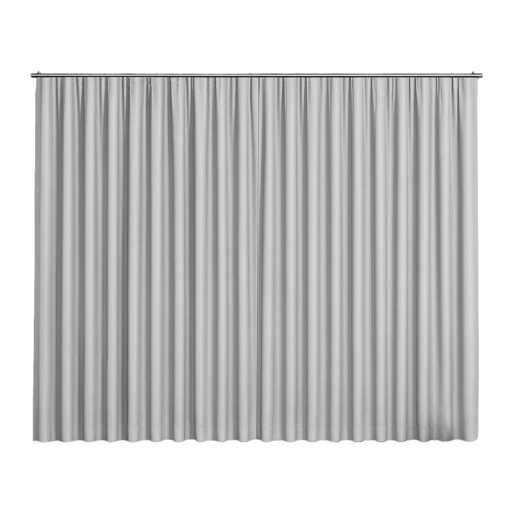 Cortina Basic Blackout Tecido Corta Luz 6,00x2,70m para Trilho Suiço 5m