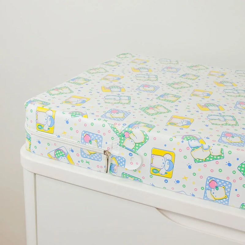 Trocador De Fraldas Para Cômoda Plus 40 X 60 X 8 Cor Urso Urso