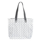 Bolsa De Praia Impermeável Bolso Interno Cor Cinza Estampada Beniq Cinza Estampado Cinza