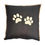 Almofada Decorativa Pet Avelã Desenho Do Tecido Patas Avelã Patas