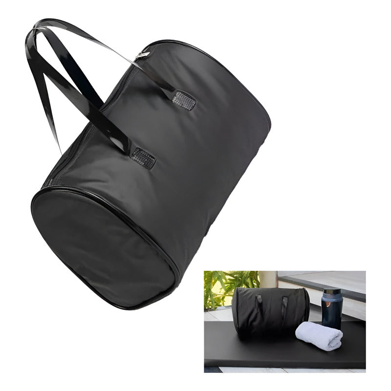 Bolsa Térmica Impermeável Preto 8 L Beniq Com Alça E Zíper Preto