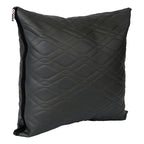 Capa De Almofada Área Externa Impermeável Premium Decorativa Cor Grafite Lisa Liso