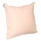 Capa De Almofada Impermeavel Decorativa Externa Resistente Cor Nude Lisa Liso