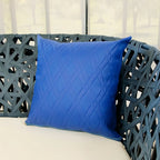 Almofada Decorativa Protetora Premium Impermeável Com Zíper Azul Matelada