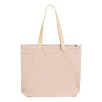 Bolsa Sacola Praia Impermeável Dobrável Zíper Bolso Interno Cor Nude Correia De Ombro Padrão Desenho Do Tecido Liso