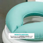 Almofada Ortopédica Inflável Água Antiescaras Verde Pvc Verde
