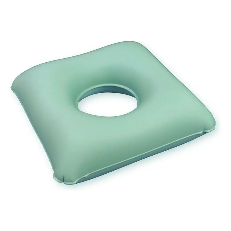 Almofada Ortopédica Quadrada Semprebelacasa Verde Água Verde