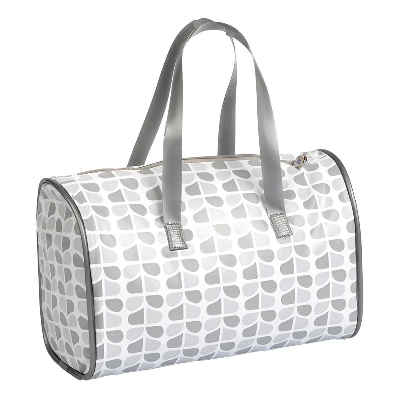 Bolsa Térmica Dobrável Beniq 7l Cinza Academia Passeio Cinza Estampado
