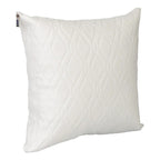 Capa De Almofada  Impermeável Premium Decorativa Cor Branco Branco Liso