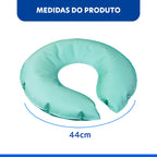 Almofada Ortopédica Higiênica Espuma Cadeira De Banho Vaso
