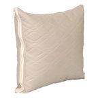 Almofada Beniq Quadrada Impermeável Acolchoada Areia 45x45cm Externa Matelada