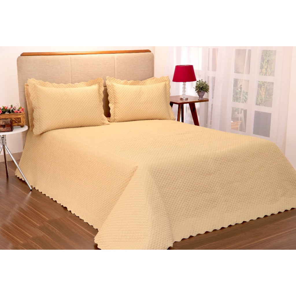 Kit 3 Pçs Cobre Leito Casal Queen Classic