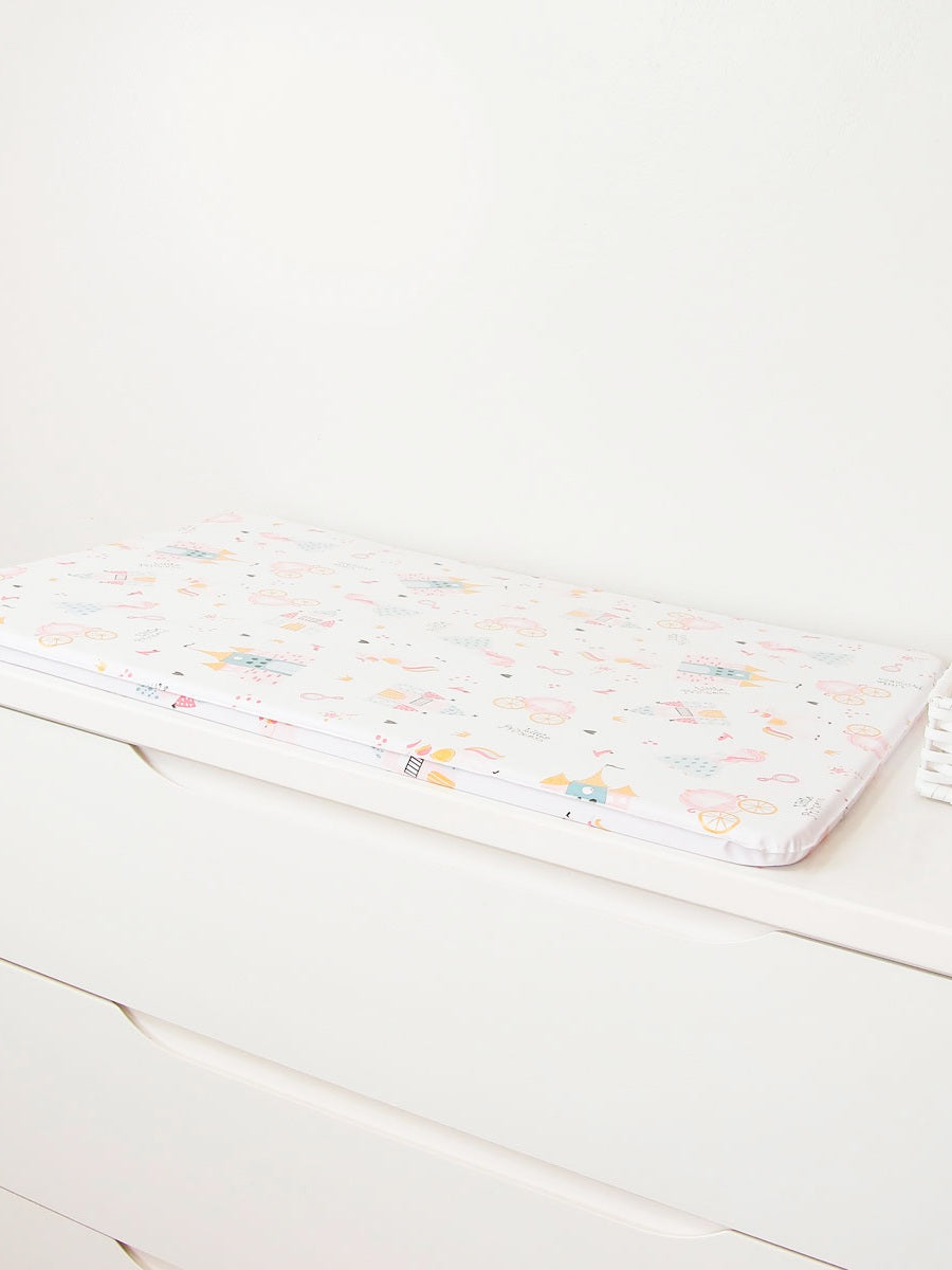 Trocador de Fraldas Bebê para Cômoda Impermeável Siliconizado Fácil para transportar Slim 66x44x2