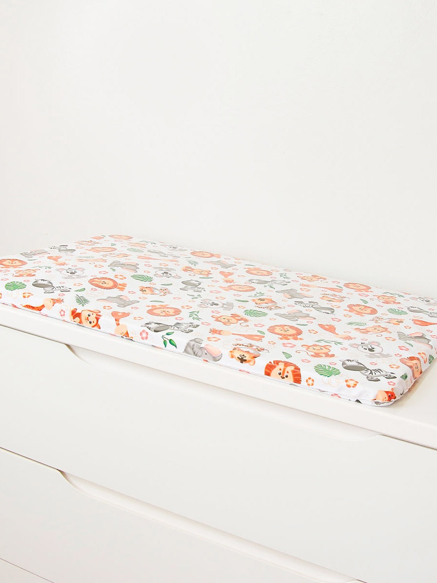 Trocador de Fraldas Bebê para Cômoda Impermeável Siliconizado Fácil para transportar Slim 66x44x2