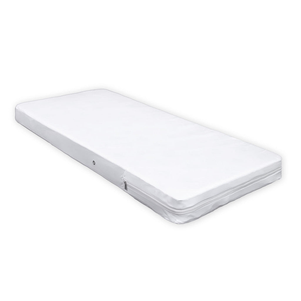 Capa De Colchão De Berço Impermeável Antialérgico Siliconizado Com Zíper 60x130x10