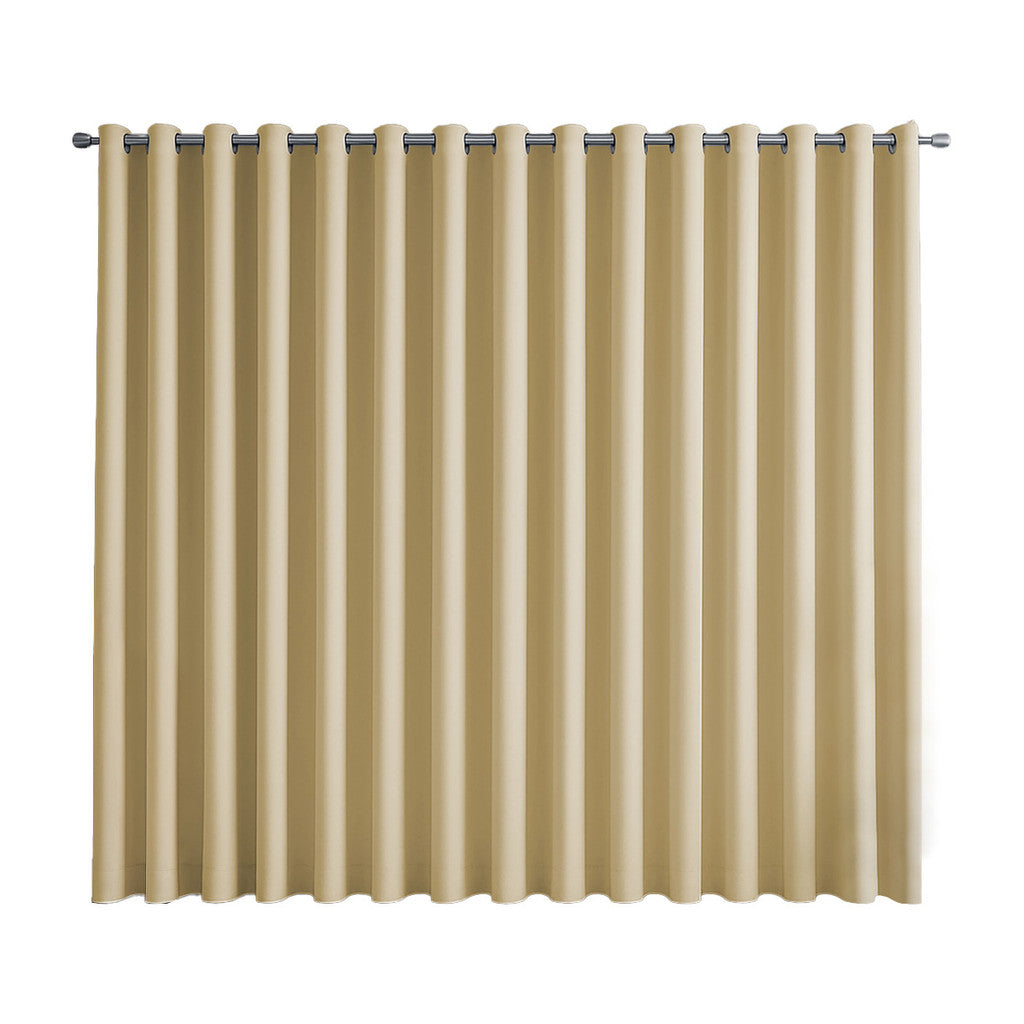 Cortina Basic Blackout Tecido Corta Luz 3,00x2,50m para Varão Simples 2m