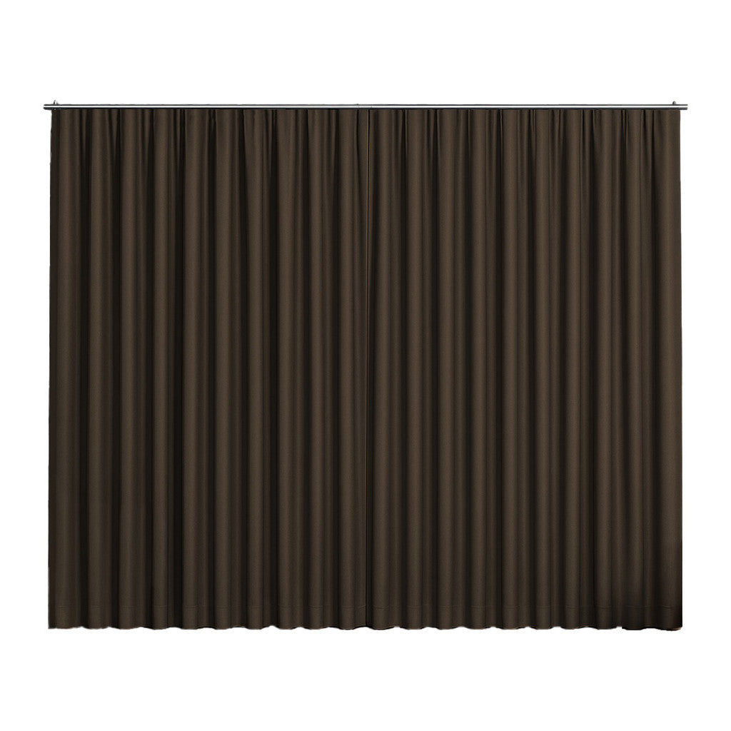 Cortina Basic Blackout Tecido Corta Luz 6,00x2,70m para Trilho Suiço 5m