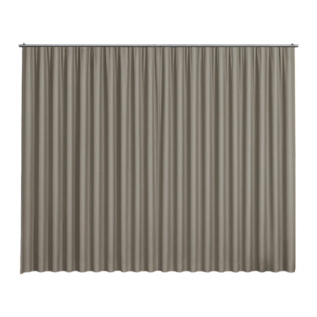Cortina Basic Blackout Tecido Corta Luz 6,00x2,70m para Trilho Suiço 5m